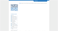 Desktop Screenshot of northlondonneurophysio.com