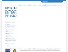 Tablet Screenshot of northlondonneurophysio.com